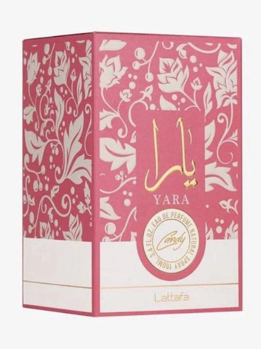 Yara Eau de Perfume by Lattafa Women’s Arabic Perfume 3.4oz 100ml Pink Floral